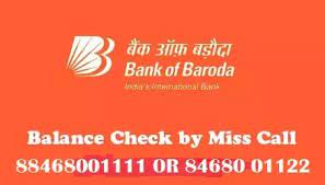 BOB Balance Check Number, Bank of Baroda Missed Call Number 2023, BOB Balance Enquiry
